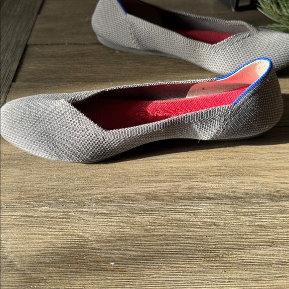 Rothy's Gray Slip-On Flats Round Toe Size 8.5 - Picture 6 of 11
